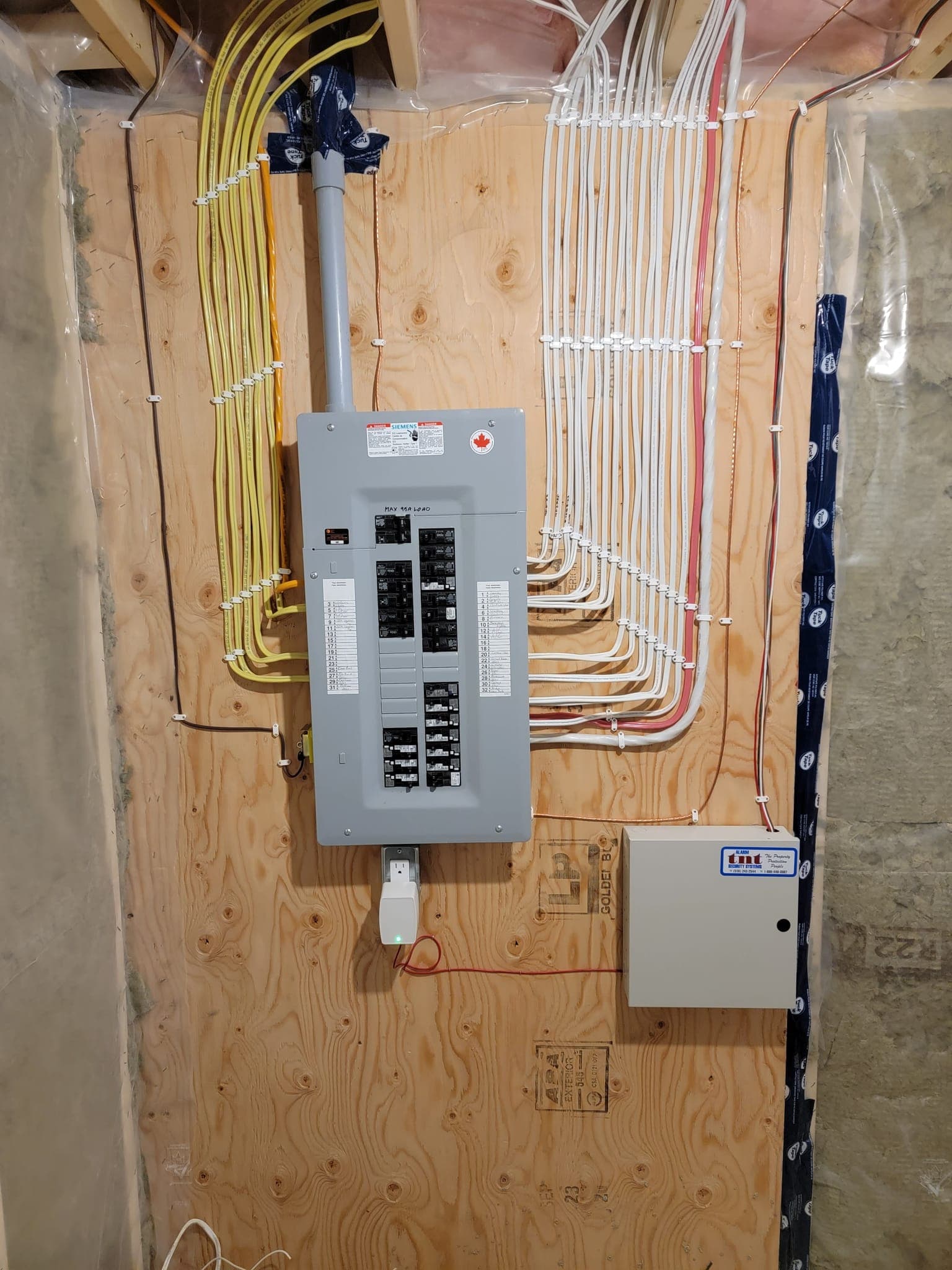 Electrical panel installation